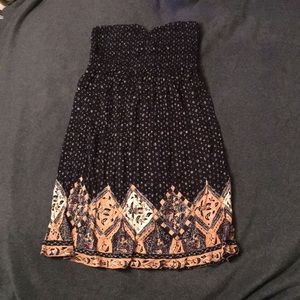 Strapless summer Dress